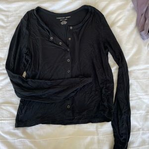 American Eagle soft and sexy long-sleeve top